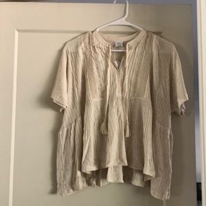 Patrons of Peace boho top